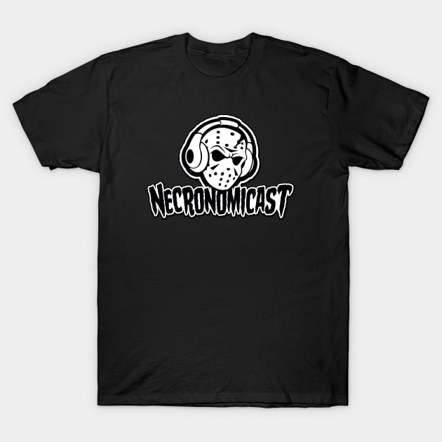Necronomicast B&W T-Shirt by Necronomicast